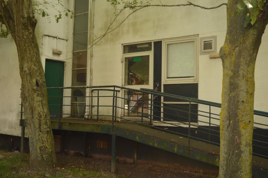 The side of a building that forms part of Hillingdon Hospital. The facility is one of the worst in the country, and was rated "inadequate" by a health sector watchdog.