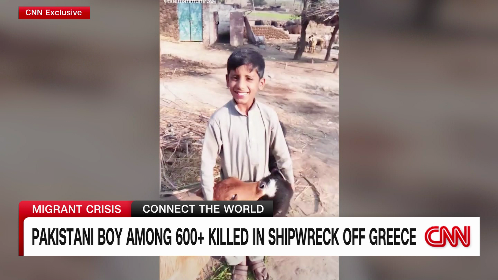 Tragedy of 14-year-old Pakistani boy who died in migrant boat shipwreck