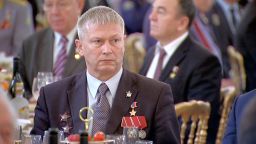 Andrei Troshev, a senior Wagner commander known by his callsign "Sedoi", attends a reception to celebrate Heroes of Fatherland Day at the Kremlin, in Moscow, Russia, December 9, 2016, in this still image taken from video. Kremlin.ru/Handout via REUTERS ATTENTION EDITORS - THIS IMAGE WAS PROVIDED BY A THIRD PARTY. MANDATORY CREDIT.