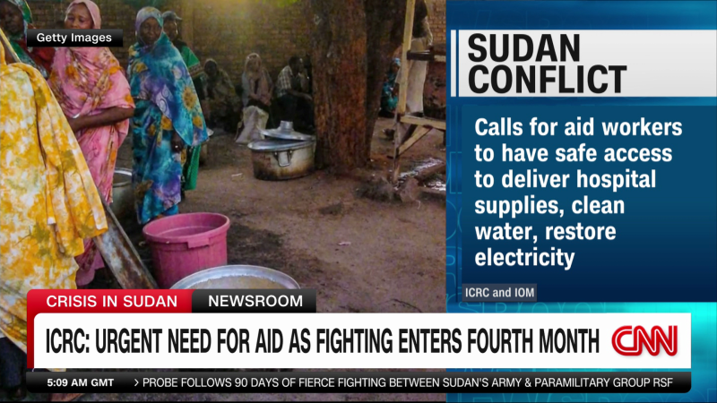 Call for immediate humanitarian response in war-torn Sudan | CNN