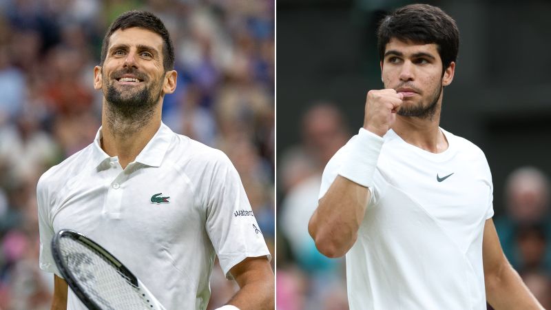 Novak Djokovic vs. Carlos Alcaraz: mouthwatering clash in men’s Wimbledon final - THE ISNN