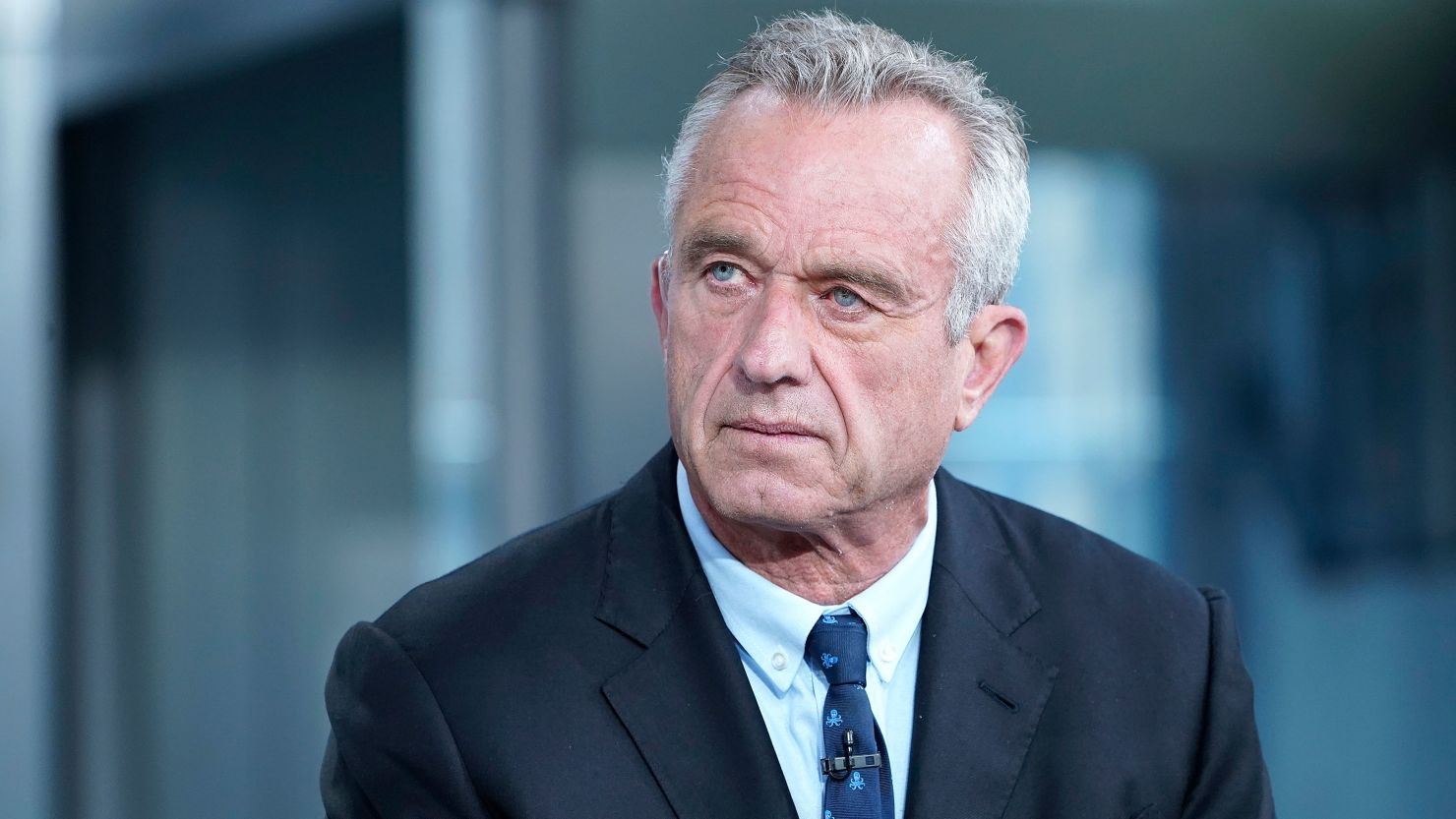 Democratic presidential candidate Robert F. Kennedy Jr. visits "Fox & Friends" at Fox News Channel Studios on July 14, 2023 in New York City.
