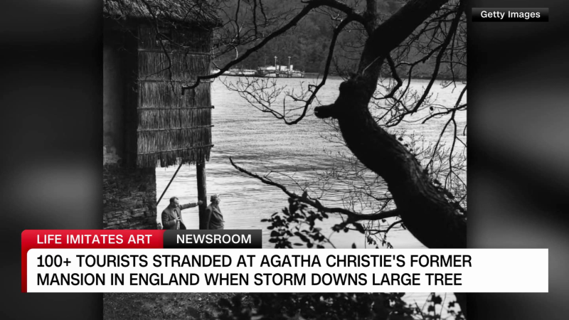 Over 100 people trapped for hours in Agatha Christie’s former home | CNN