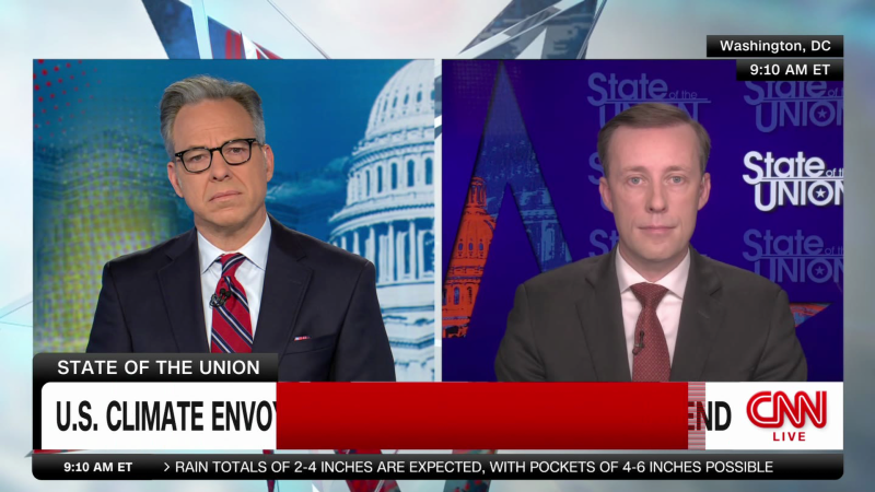 Hear Jake Sullivan’s message to China on climate crisis  | CNN Politics