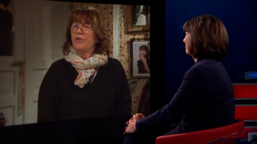 Jane Birkin Amanpour