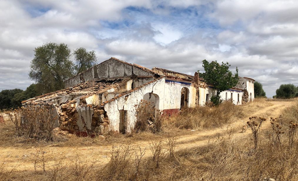 <strong>Beyond repair: </strong>They purchased the property in the summer of 2019. The original farmhouse was demolished soon after.