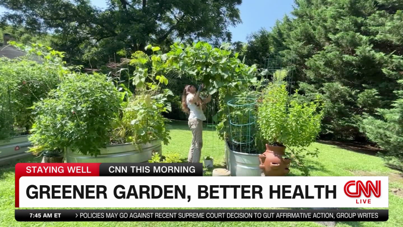 Gardening as a workout  | CNN