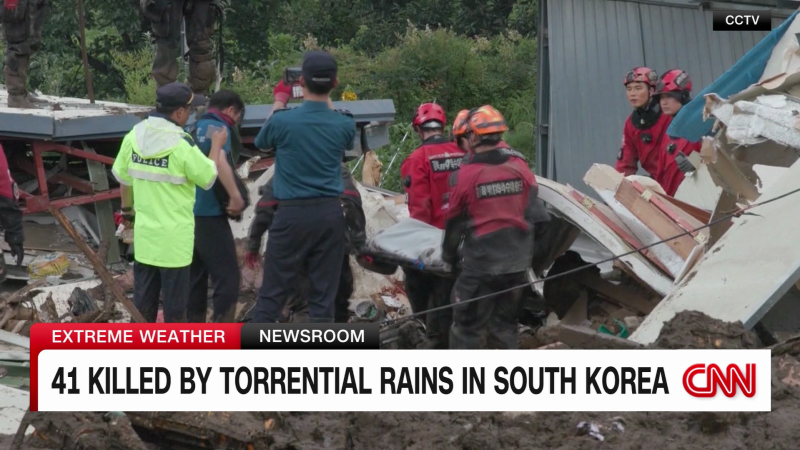 Flooding in South Korea cause catastrophic damage | CNN