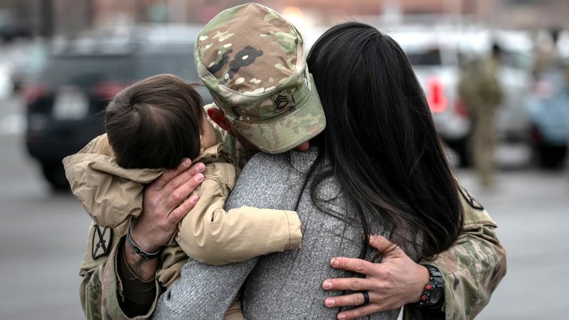NextImg:Many military families are struggling financially. They could soon get a big pay hike | CNN Politics