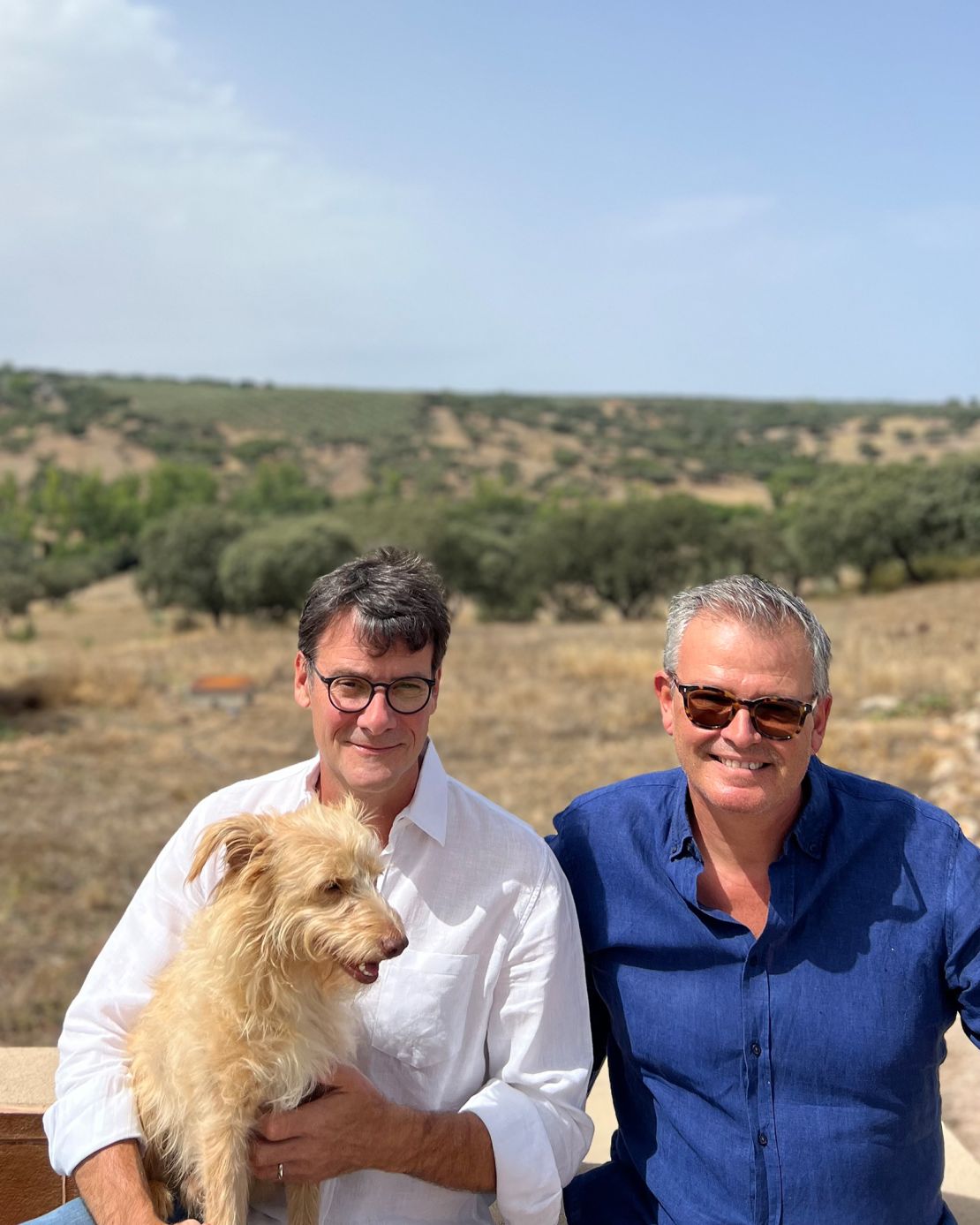 Alan Andrew, originally from the US, and Vincent Proost, from Belgium. have a completely new life in Portugal, and say they couldn't be happier.