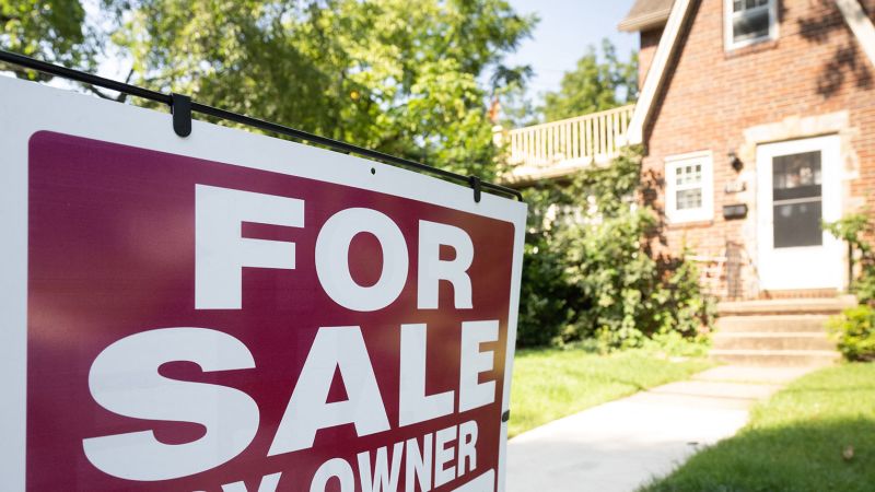 NextImg:Just 1% of all US homes changed hands so far this year | CNN Business