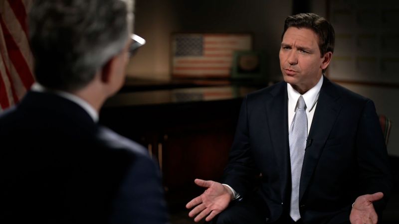NextImg:DeSantis defends Pentagon proposal purging 'woke' policy from military | CNN Politics