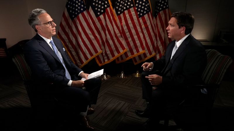 NextImg:CNN exclusive: DeSantis downplays concerns about the state of his 2024 campaign | CNN Politics
