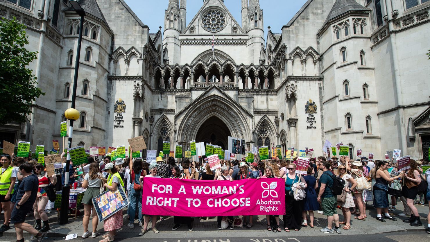 A British woman jailed in June for accessing abortion care past the UK's legal limit won her appeal and will be released from prison. The case sparked protests in London.