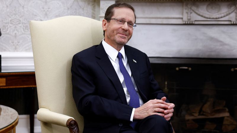 NextImg:Israeli president to deliver address to joint meeting of Congress | CNN Politics