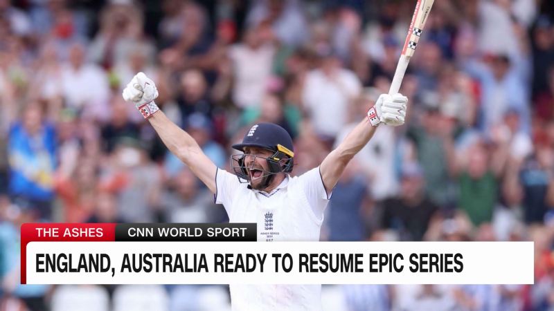 The Ashes: England, Australia ready to resume epic series  | CNN