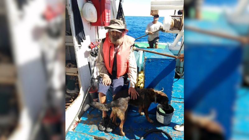 Video: Australian sailor and dog rescued after months at sea | CNN