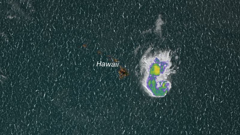 Tropical Storm Calvin Threatens Hawaii's Big Island with Strong Winds ...