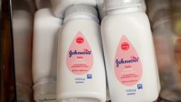 Bottles of Johnson's baby powder are displayed in a store in New York City, U.S., January 22, 2019. 