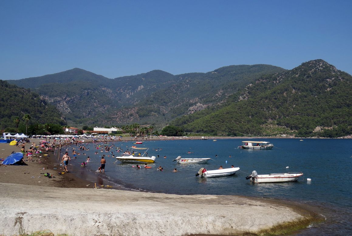 <strong>Tucked away: </strong>Several hours east of Marmaris is the picturesque creek of Ekinçik.