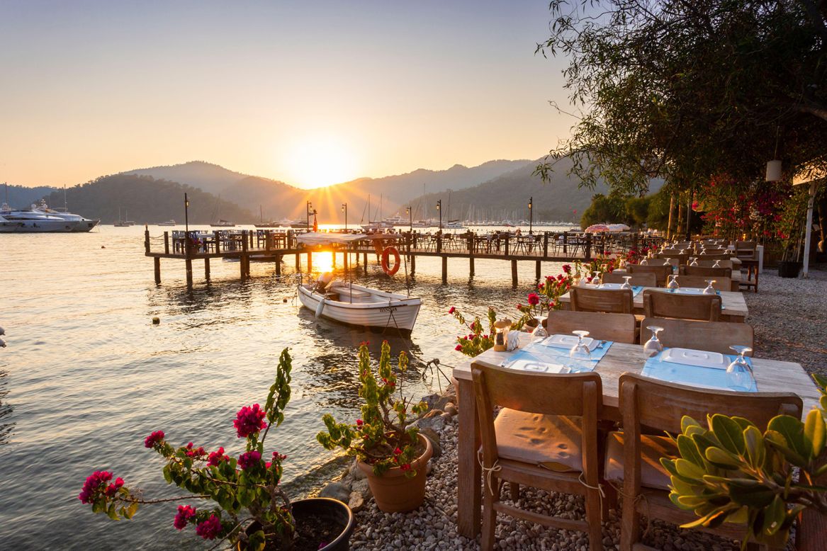 <strong>Laidback: </strong>Göcek is the Gulf of Fethiye's main yachting harbor.