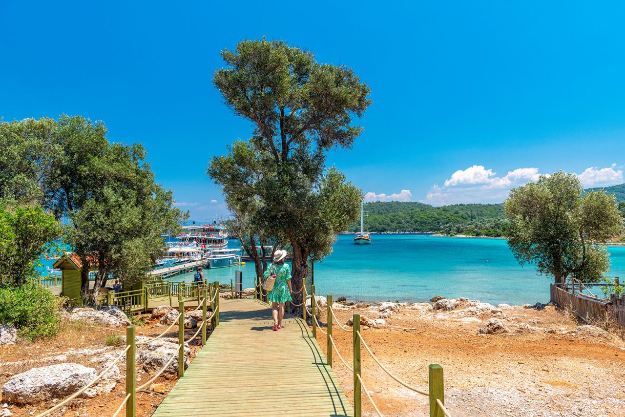 Cleopatra is said to have swum at Sedir Island.