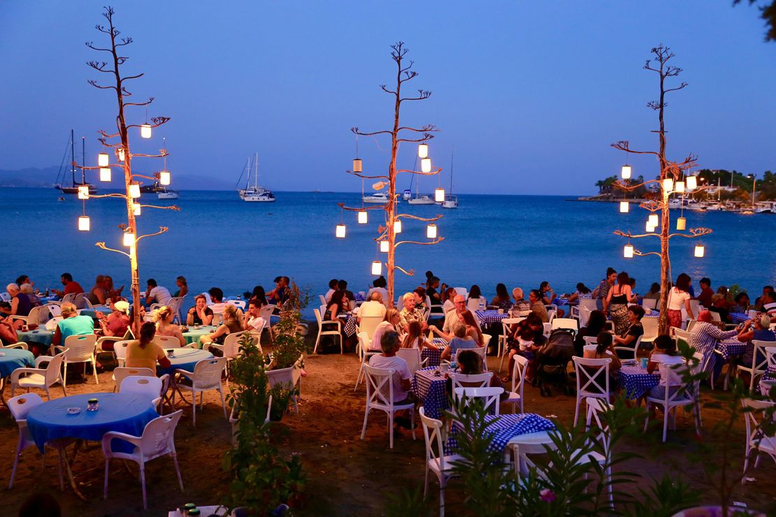 Datça is known for its buzzy waterfront bars and restaurants.