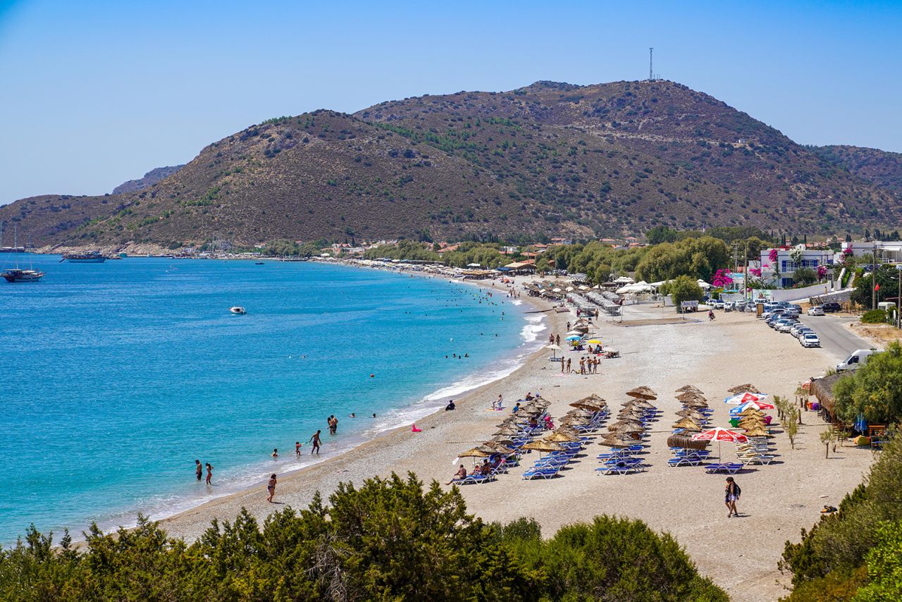 Palamut Bükü is a popular swimming spot.