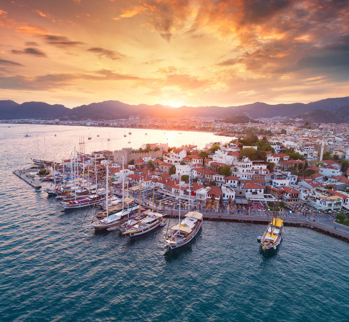 Marmaris is one of Turkey's best known resorts.