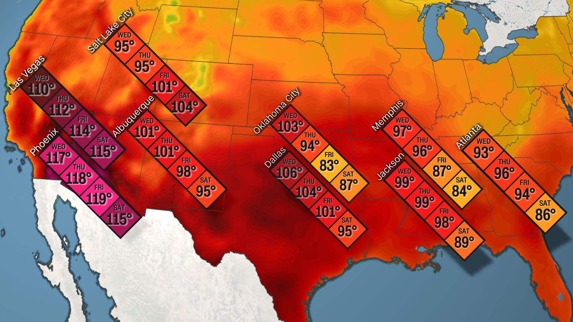 Temperatures hit the 90s on last day of May