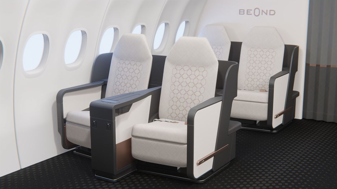 Beond will offer lie-flat seats on its Maldives flights.