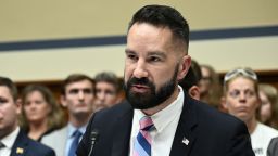 Joe Ziegler, Internal Revenue Service (IRS) Whistleblower X, testifies before the House Committee on Oversight and Accountability during a hearing regarding the criminal investigation into the Bidens, on Capitol Hill in Washington, DC, on July 19, 2023.