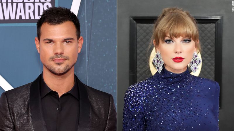 NextImg:Taylor Lautner and wife Tay talk longtime support of Taylor Swift | CNN
