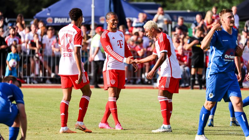 Bayern Munich's Preseason Rampage: 27 Goals Demolish Rottach-Egern