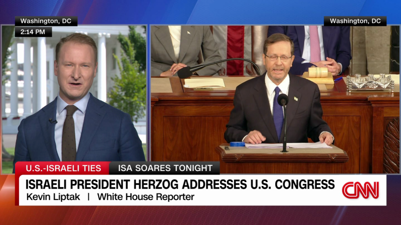 Israeli President Isaac Herzog addresses U.S. Congress | CNN