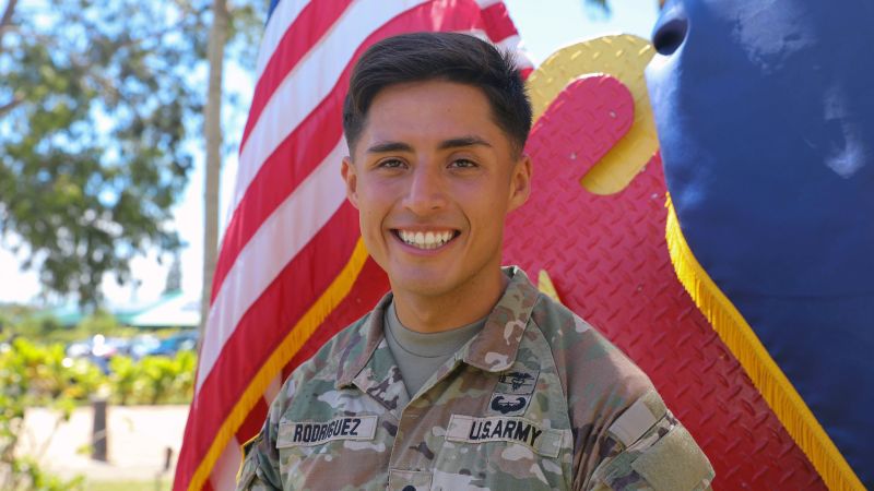 NextImg:US soldier to receive highest peacetime award for heroism after defending woman | CNN Politics