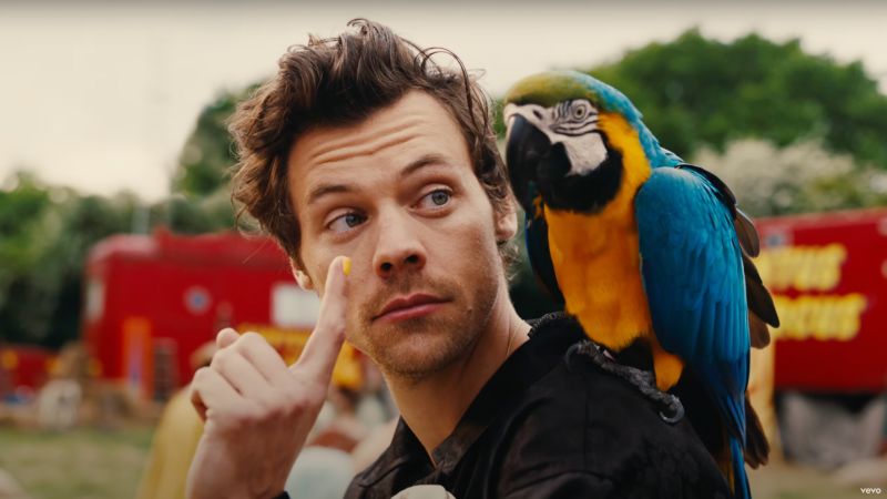 NextImg:Harry Styles is up to his old charismatic tricks as part of a traveling circus in 'Daylight' music video | CNN