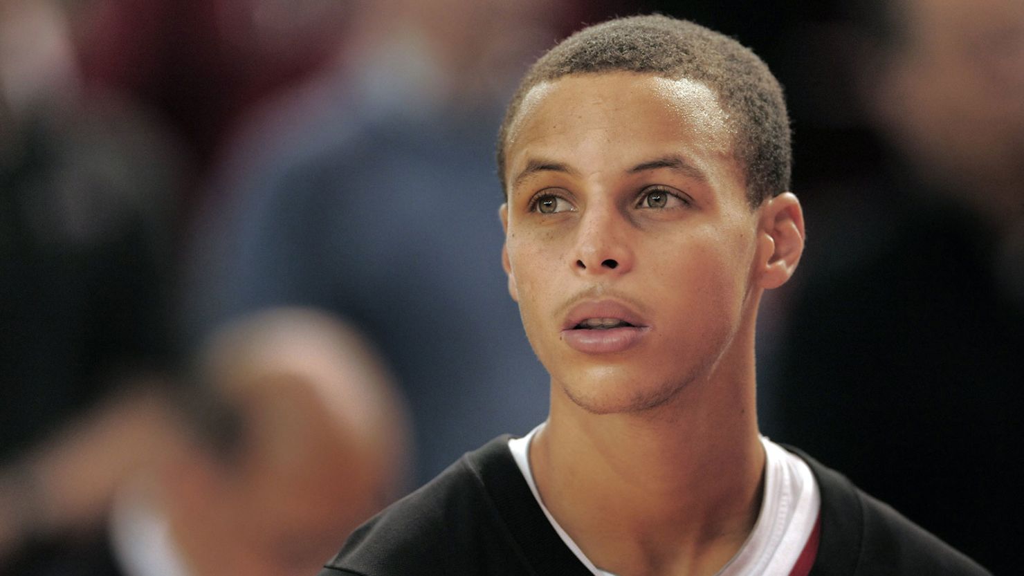 Stephen Curry during his college days at Davidson in "Stephen Curry: Underrated."