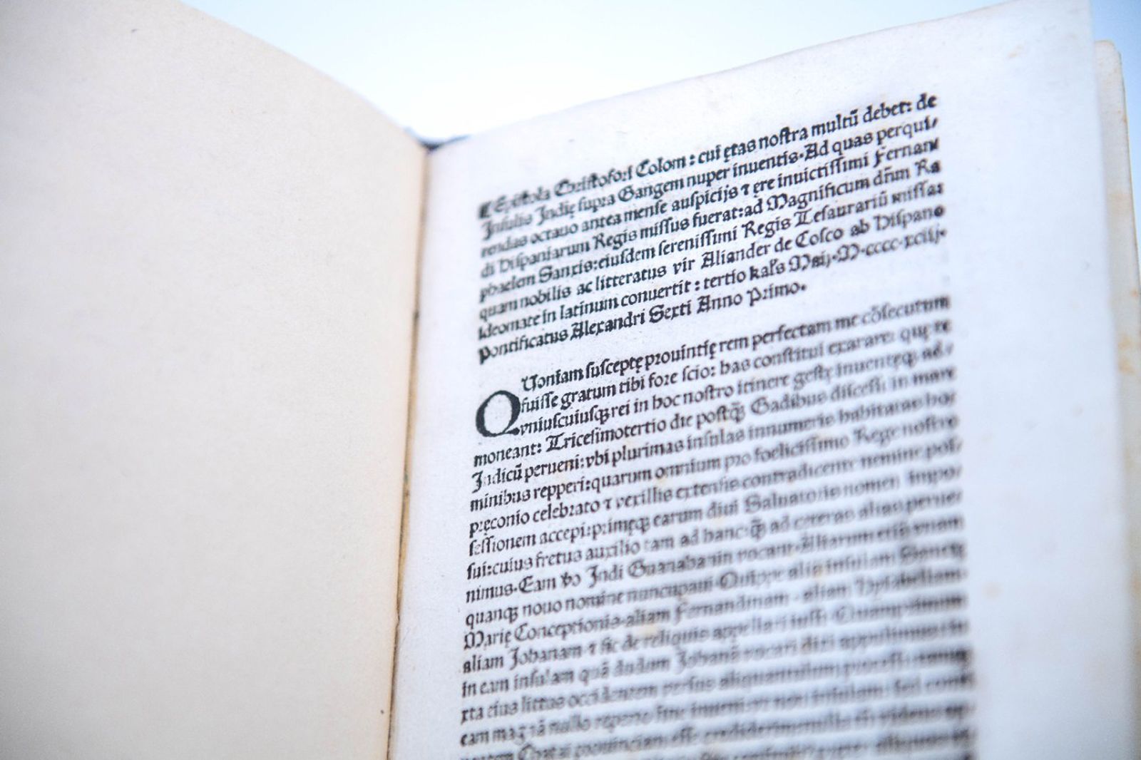 U.S. Immigration and Customs Enforcement (ICE) Deputy Director and Senior Official Performing the Duties of the Director Patrick J. Lechleitner traveled to Rome to repatriate an original edition of a stolen 15th century Columbus letter to Italian officials on July 19, 2023.