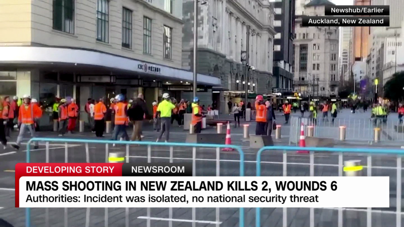 Two dead in New Zealand shooting ahead of Women’s World Cup | CNN
