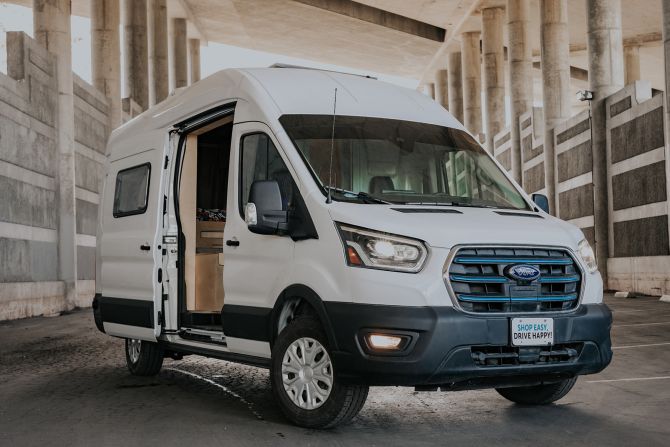 <strong>Simple Campers:</strong> Rental company Simple Campers, based just north of San Francisco, has taken hold of the world's very first batch of rentable Grounded electric camper vans.