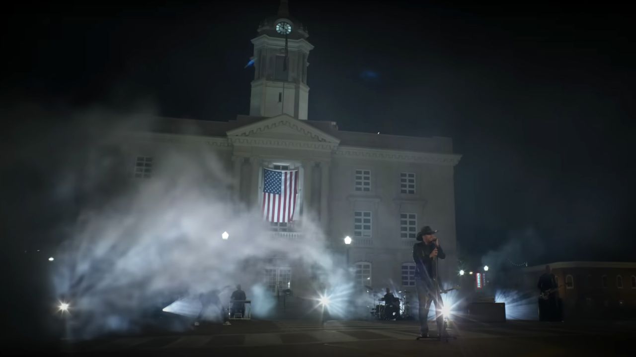 Jason Aldean's music video for "Try That In A Small Town"