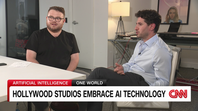 Hollywood studios embracing AI technology | CNN Business