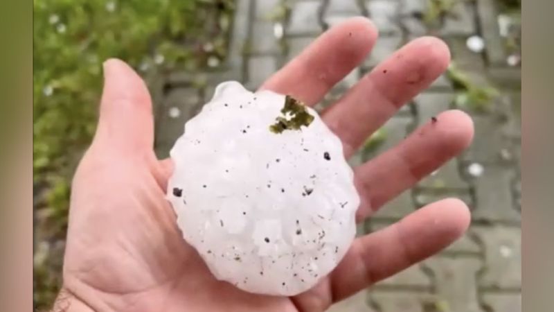 Tennis ball-sized hail pounds Italy injuring more than 100 people | CNN