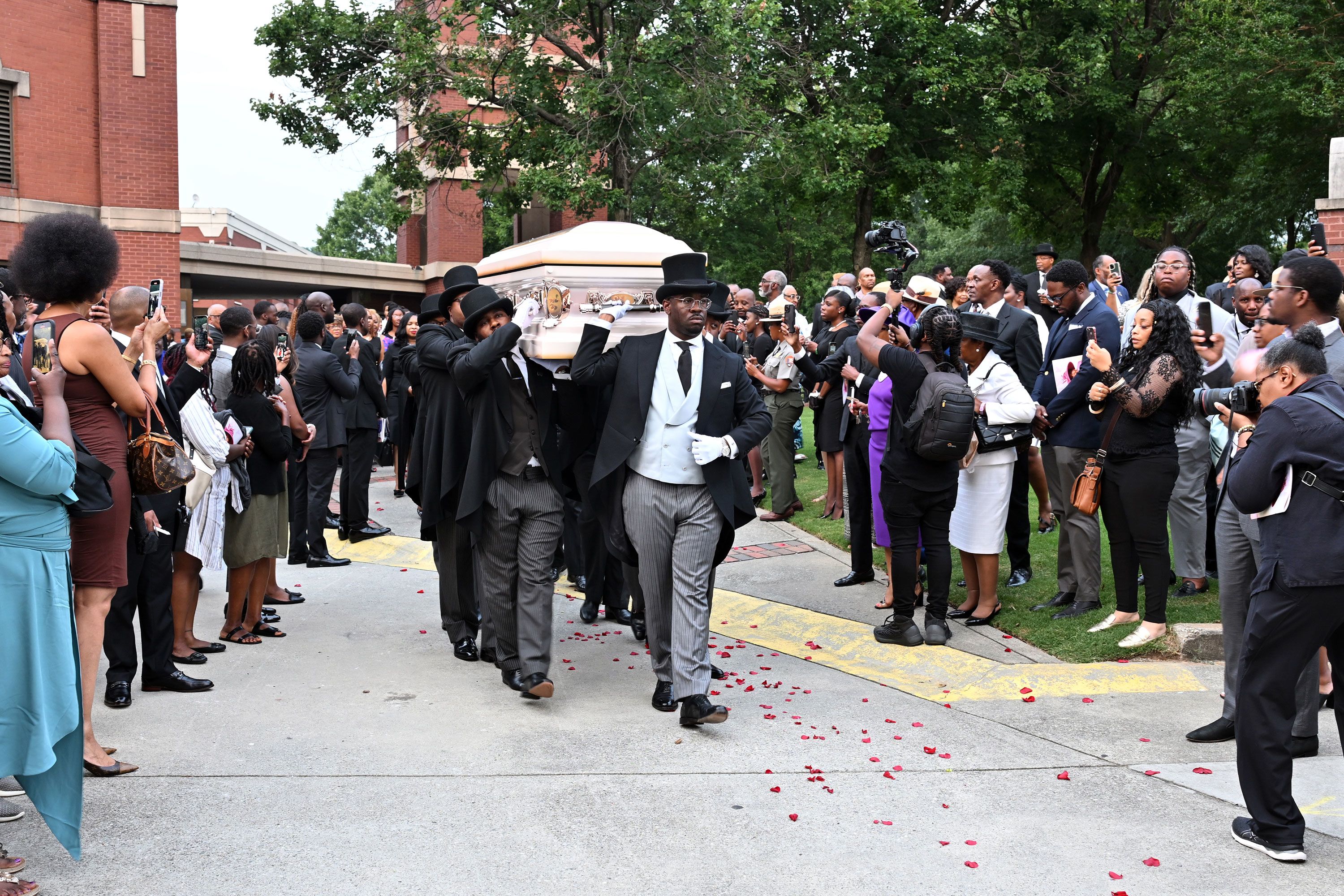 Christine King Farris funeral.