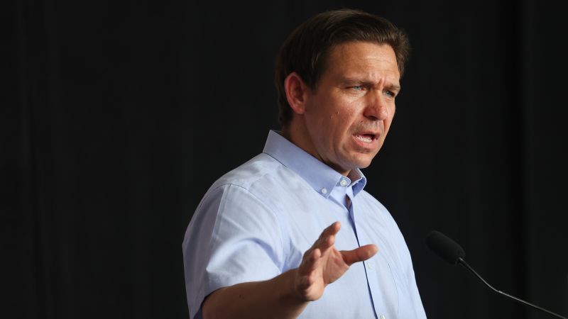 DeSantis uninjured after being involved in car crash Tuesday morning, campaign says