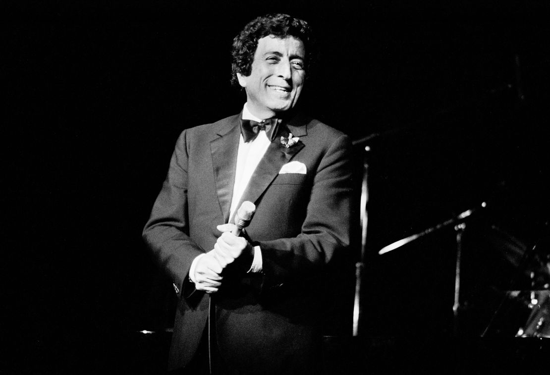 Tony Bennett performs onstage at Radio City Music Hall in New York on May 10, 1986. 