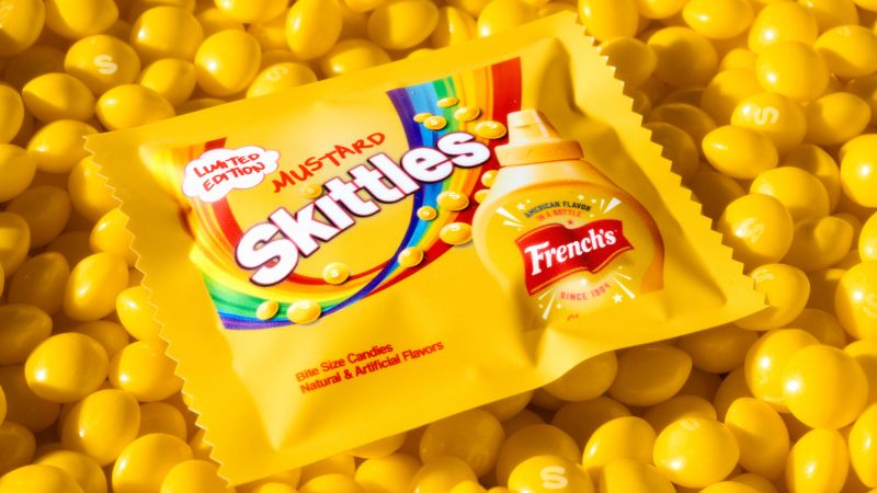 French's invented a mustard-flavored Skittle