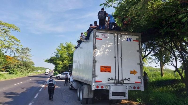 NextImg:148 people, including dozens of children, rescued from abandoned truck in Mexico | CNN