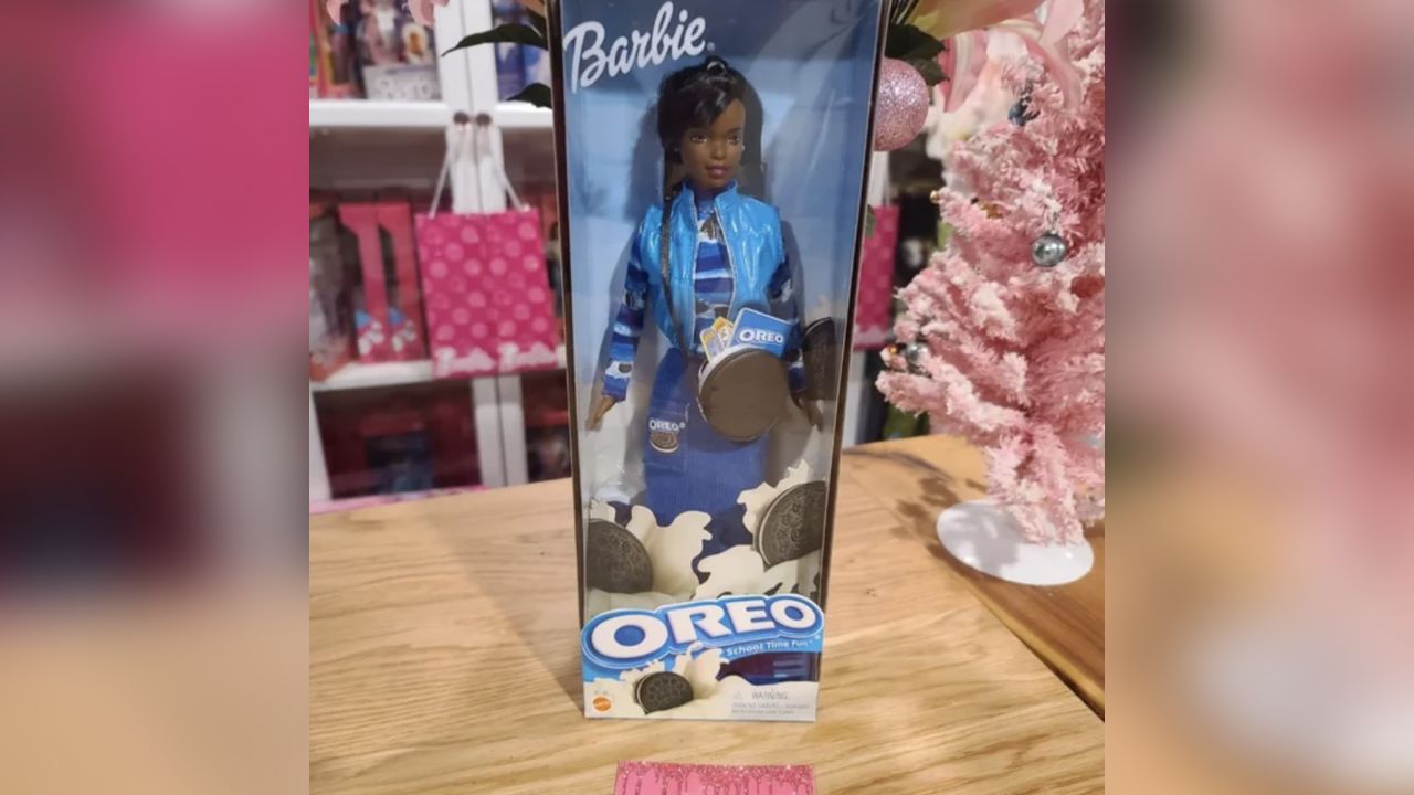 Mattel partnered with OREO-maker Nabisco to create an "OREO"-themed Barbie in the 1990s. The doll, however, was reportedly recalled.